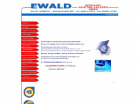 ewald-heizung-sanitaer.de Webseite Vorschau