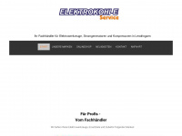 elektrokohle-service.com Webseite Vorschau