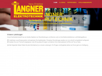 elektrokompetenz-langner.de Webseite Vorschau