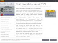 elektrokraatz.de Webseite Vorschau