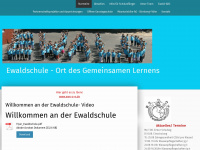 ewaldschule.com Webseite Vorschau