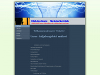 elektrokurz.de Webseite Vorschau