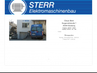 elektromaschinenbau-sterr.de Webseite Vorschau