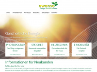 ewenso.de Webseite Vorschau