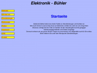 elektronik-buehler.de Webseite Vorschau
