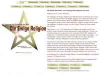 ewige-religion.info Webseite Vorschau