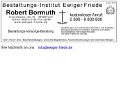 ewiger-frieden.de Webseite Vorschau