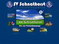 sv-schnathorst.de Webseite Vorschau