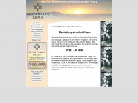 bestattungen-kraus.de Webseite Vorschau
