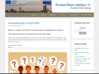 europa-haus-leipzig.de Webseite Vorschau
