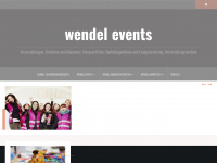 wendel-events.de Webseite Vorschau
