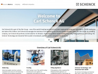 schenck.net Webseite Vorschau