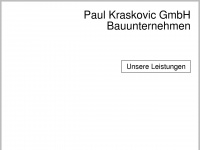kraskovic.de Webseite Vorschau
