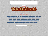 thedeadrockstarsclub.com Webseite Vorschau