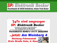 elektronikbecker.de Webseite Vorschau