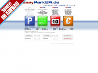 easypark24.de Webseite Vorschau