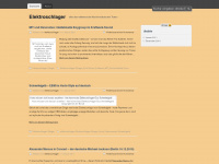 elektroschlager.wordpress.com Webseite Vorschau