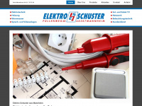 elektroschuster-mannheim.de Webseite Vorschau