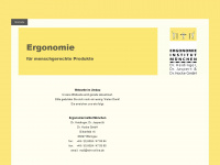 ergonomie-institut-muenchen.de Webseite Vorschau