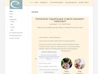 ergopraxis-rohrbacher.de Webseite Vorschau