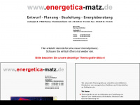 energetica-matz.de Webseite Vorschau