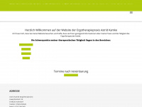 ergotherapie-aulendorf.de Webseite Vorschau