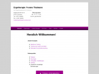 ergotherapie-cuxhaven.de Webseite Vorschau
