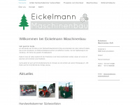 eickelmann-maschinenbau.de Webseite Vorschau