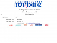 elektrotechnik-hainichen.de Webseite Vorschau