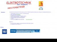 elektrotechnik-handwerk.de Webseite Vorschau
