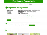 ergotherapie-gengenbach.de Webseite Vorschau
