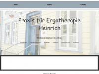 ergotherapie-heinrich.de Webseite Vorschau