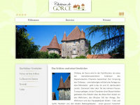 chateau-de-gorce.fr Webseite Vorschau