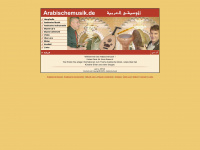 arabischemusik.de Webseite Vorschau