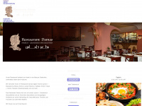 restaurant-damas.de Webseite Vorschau