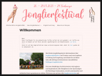 jonglieren-in-freiburg.de Webseite Vorschau