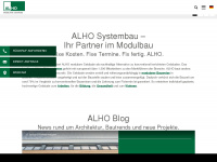 alho.com Webseite Vorschau