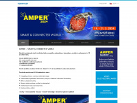amper.cz Webseite Vorschau