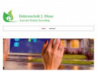 elektrotechnik-moser.de Webseite Vorschau