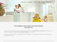 ergotherapie-online.de Webseite Vorschau