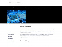 elektrotechnik-thoeren.de Webseite Vorschau