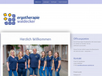 ergotherapie-waldecker.de Webseite Vorschau