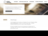 energie-controlling.com Webseite Vorschau