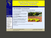 etc-tennis.de Webseite Vorschau