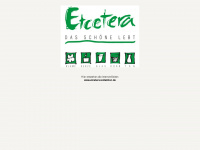etcetera-kollektion.de Webseite Vorschau