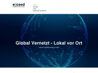exceedgroup.eu Webseite Vorschau