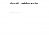 element32.de Webseite Vorschau