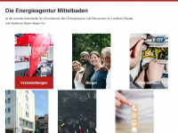 energieagentur-mittelbaden.de Webseite Vorschau