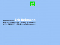ericrebmann.de Webseite Vorschau