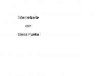 elena-funke.de Webseite Vorschau